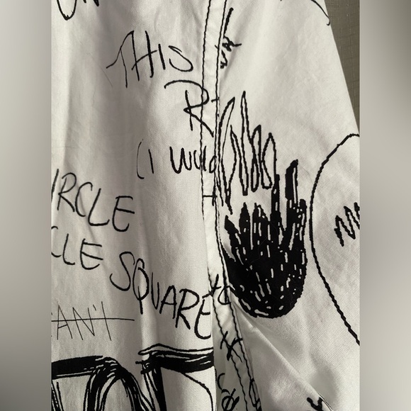 NWT I. N.C. Men's Doodle-Print Shirt, Created for Macy's - Picture 11 of 12